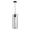 Z-Lite Aura 1 Light Outdoor Chain Mount Ceiling Fixture, 8in. W x 25in. H, Black 5013CHB-BK - alternate 1